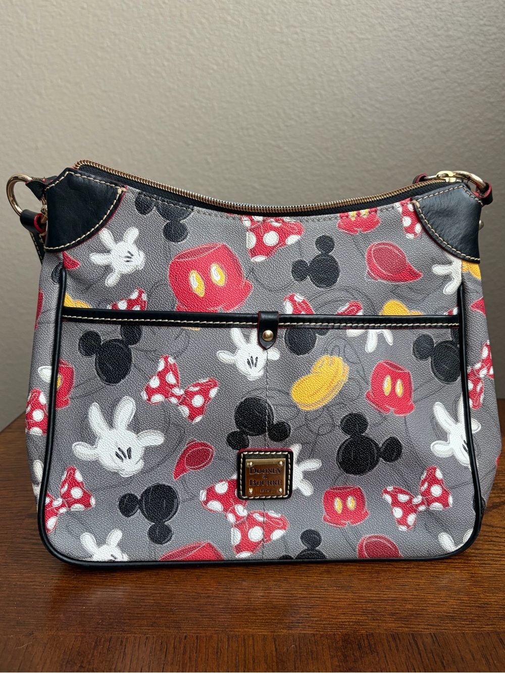 Dooney & Bourke Mickey & Minnie Parts Crossbody